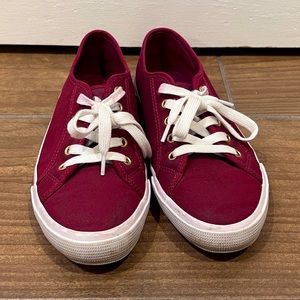 Red sneakers from Old Navy